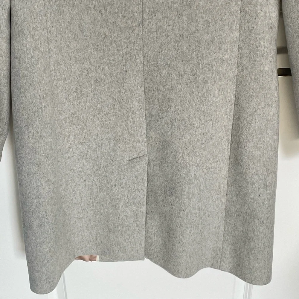 J. Crew Gray Single Breasted Peacoat Wool by Nello Gori - No Bag - Picture 12 of 14